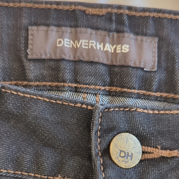 Denver Hayes Black Flare Wide Leg Jeans - Picture 6 of 14